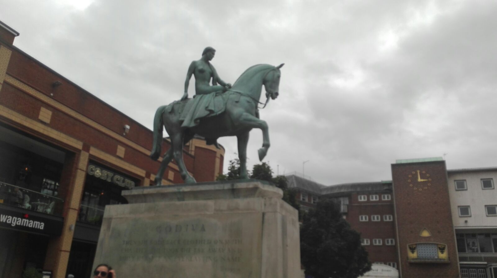 Estatua de Lady Godiva en Coventry